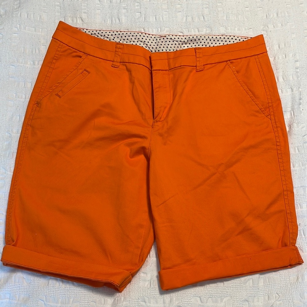 Orange Women’s Bermuda Shorts